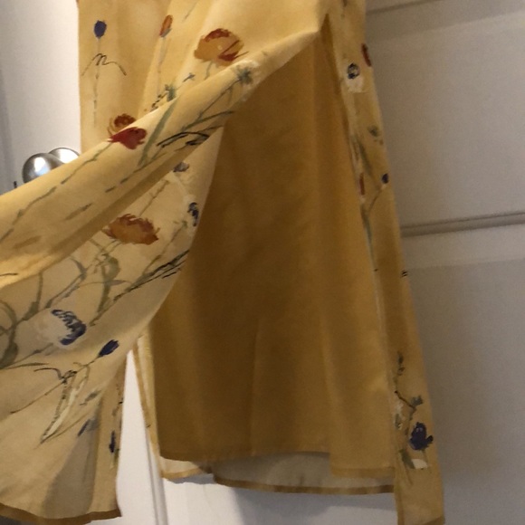 NWT Vintage Quintieri Yellow Sleeveless Maxi Dress - Picture 8 of 11